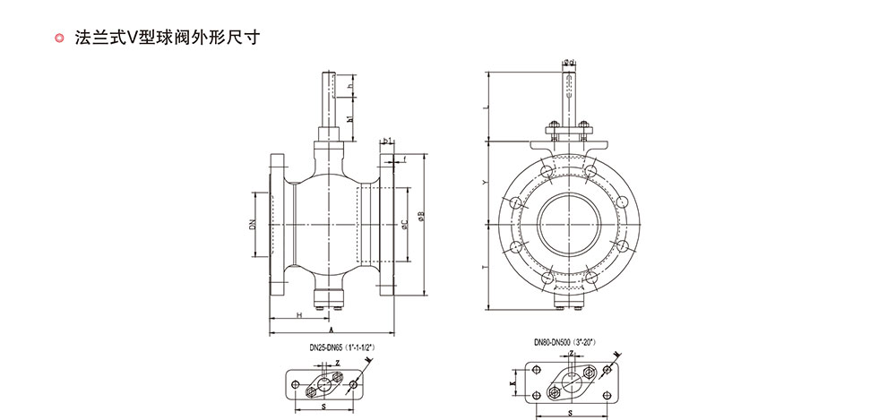 V型球閥結(jié)構(gòu)圖